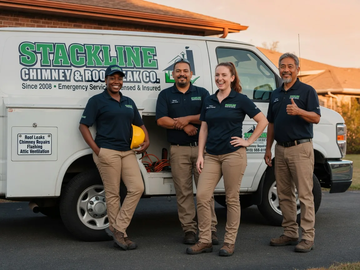 Chimney flashing repair company in Brandamore, PA